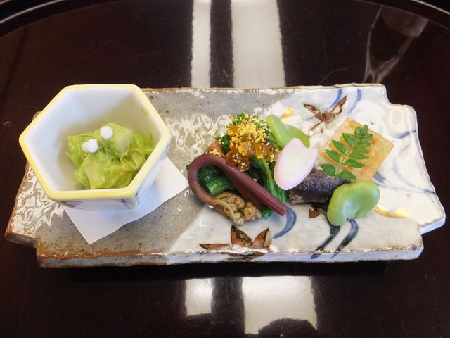 春らしい前菜_四季料理 右京