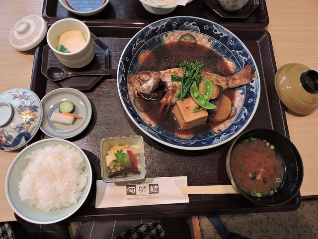 煮魚定食
この日はアカムツでした。_旬楽館