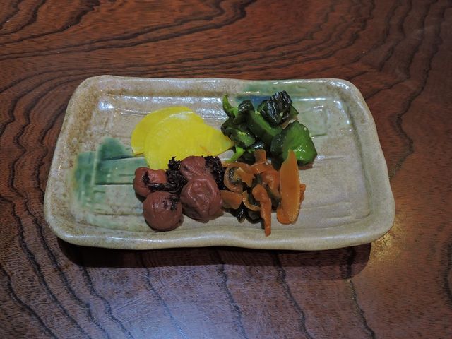 締めの漬物盛り合わせ_遊食庭