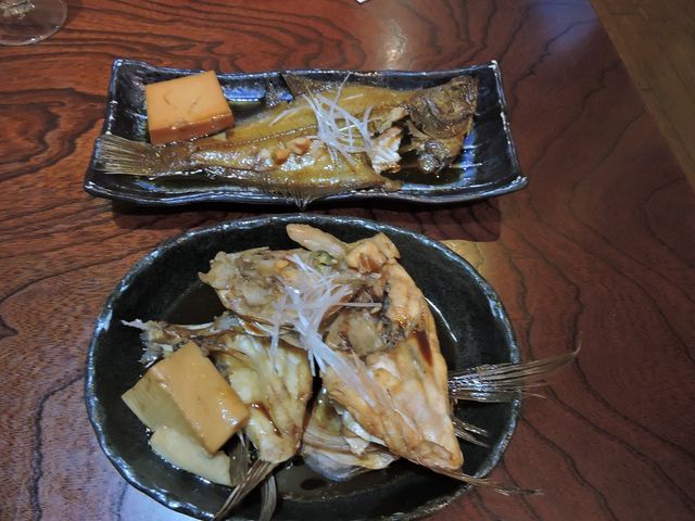 カレイの煮つけと鯛の荒煮_遊食庭