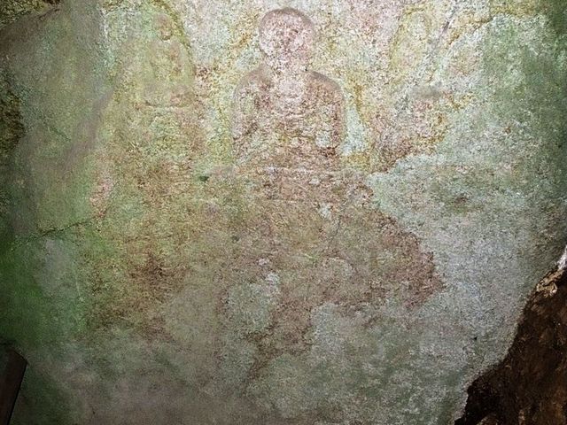磨崖仏様。_仙禅寺跡磨崖仏