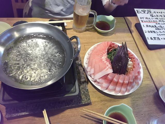 長堂屋のしゃぶしゃぶコース_今帰仁アグー料理一式 長堂屋
