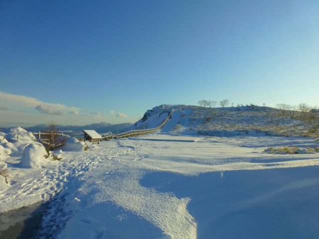 冬季はこんなに雪が積もります。_美幌峠