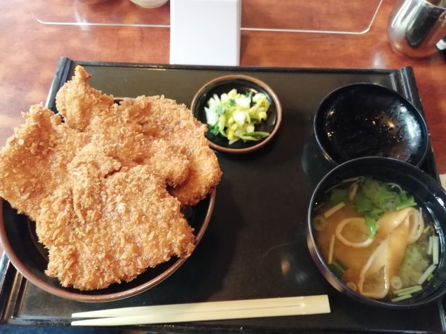 タレカツ丼普通盛り…
特盛にしておけばよかった(泣)_とんかつ政ちゃん 沼垂本店