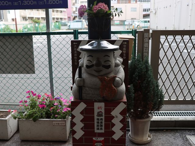 商店街の途中に_倉敷えびす商店街