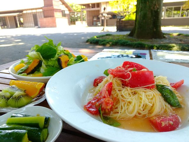 ショップ 喫茶一番館の冷製トマトパスタ_坂東市観光交流センター「秀緑」