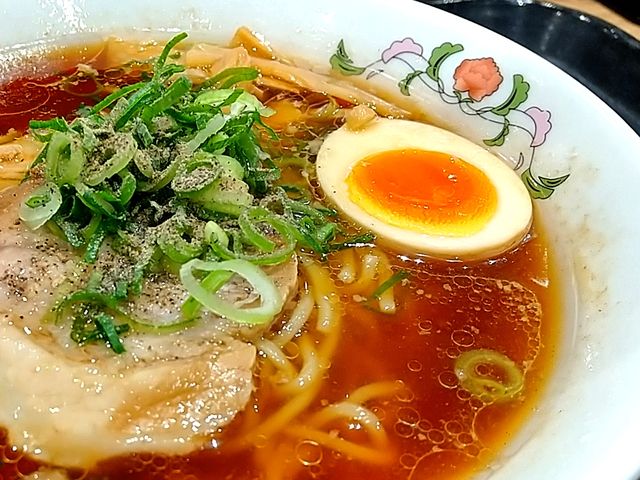 あっさり美味しい王将の醤油ラーメン_餃子の王将 アリオ川口フードコート店