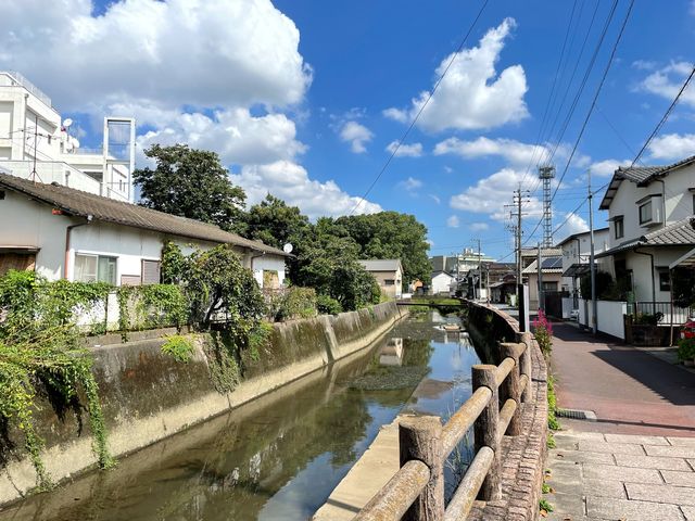 晴天_堀川の中間唐戸