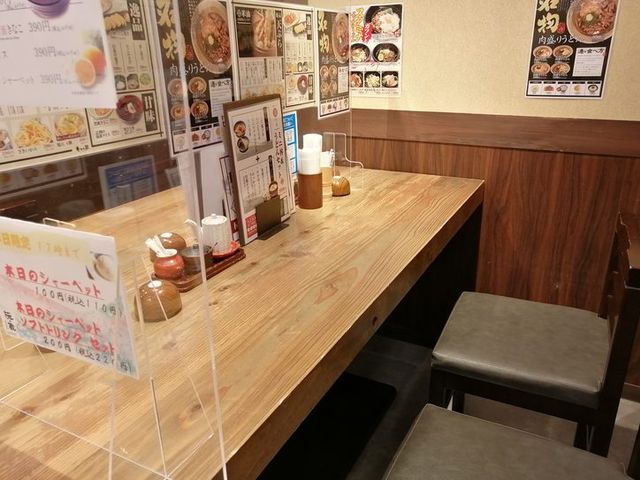 席(カウンター席)_元之蔵 イオンモール京都桂川店
