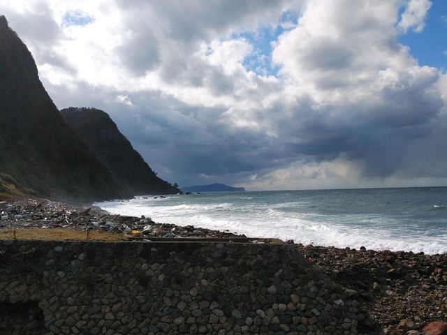 冬の海_志母うどん店