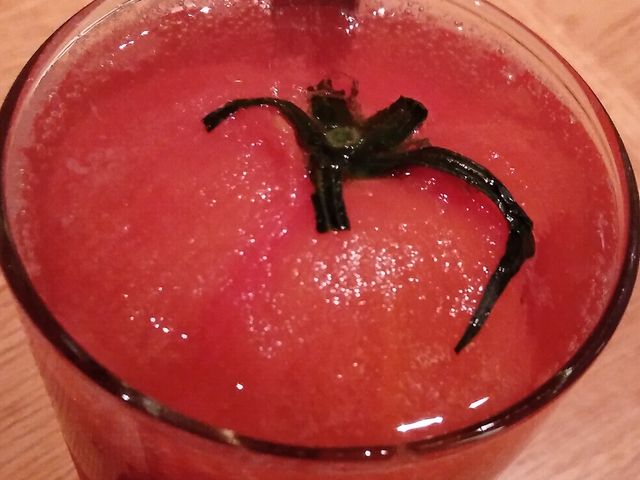 まるごとトマト酎ハイ_博多野菜巻き串 餃子 こだわり酎ハイ きばくもん 静岡呉服町店