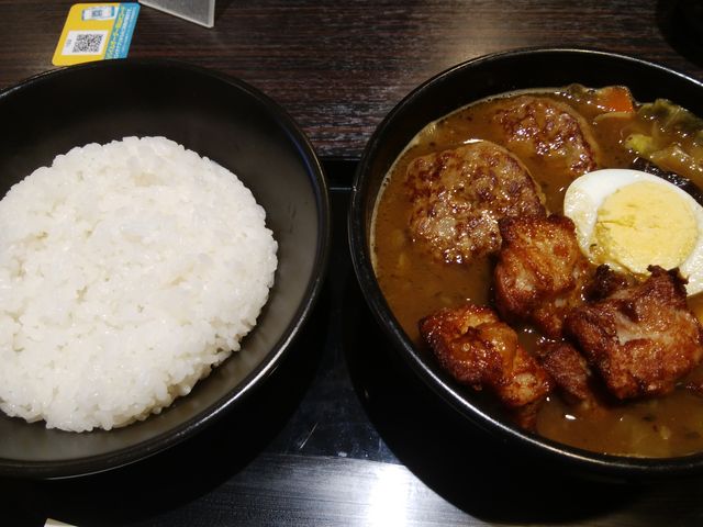 ご飯も見事なまでに美味しい炊き具合です。驚きの美味しさです。_カレーハウスCoCo壱番屋江戸川区葛西店