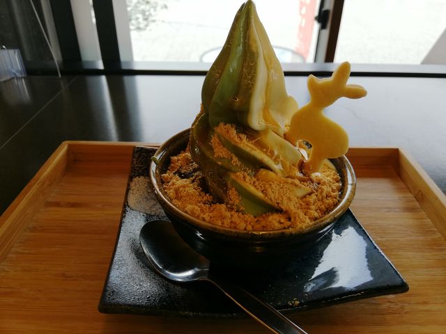 黒蜜きなこパフェミックス_朱雀門ひろば