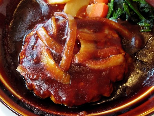 デミ煮込みハンバーグ(ライスつき)_デニーズジャパン清水インター店
