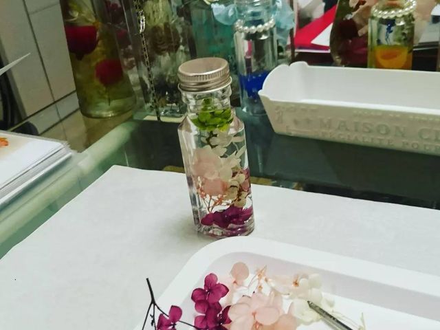 好みの色を選んで作成できました。癒されます。_Flower Salon KACO