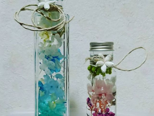 素敵な作品のできあがりです_Flower Salon KACO