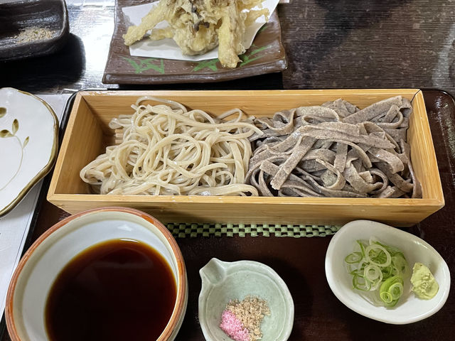 食べくらべ蕎麦おすすめです_うし代亭