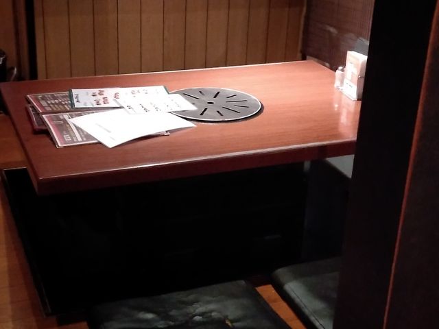 座敷席_炭火焼肉酒家 びっくりや 大井町店