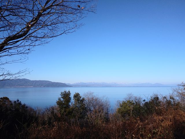 素晴らしい眺望。_沖島