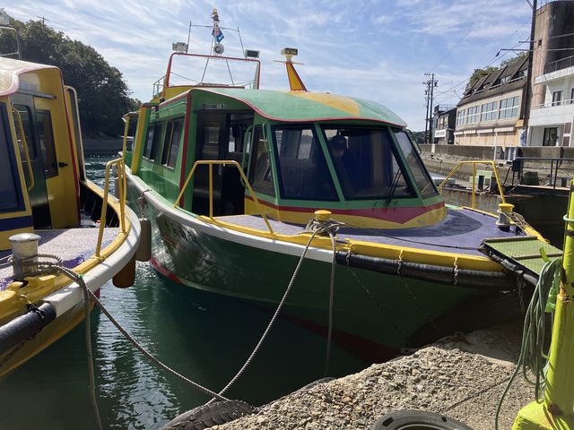 この船に乗りました_英虞湾・島めぐり