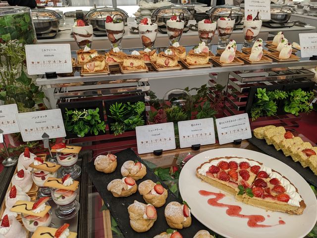 ケーキ屋さんにあるようなデザート_成田東武ホテルエアポート