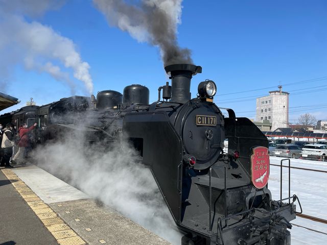 ずっと乗って見たかったので乗れてよかった。_SL冬の湿原号