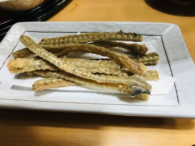 骨煎餅香ばしい!_鳥常本店