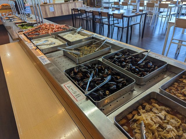 ムール貝です!_若狭海遊バザール千鳥苑