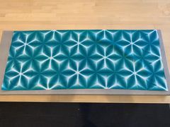 テレビで取り上げられた雪花絞り染め体験(角野晒染体験工房)の写真2