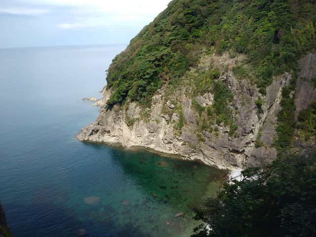 途中の景色も素晴らしい。_経ヶ岬