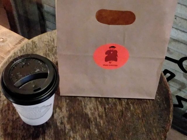 紙コップ 紙袋_hugcoffee ハグコーヒー 紺屋町店