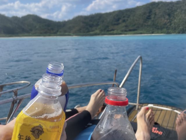 乾杯_奄美観光クルーズ