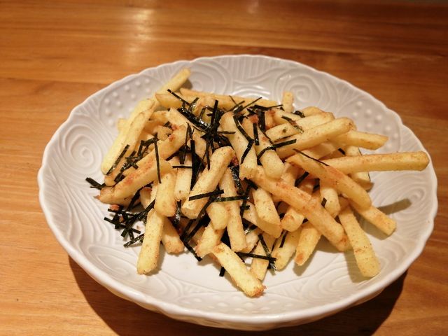 海苔BBQポテト_がんこ 京都駅ビル店