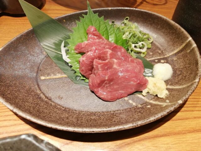 上馬刺し_龍馬 軍鶏農場 京都駅前店