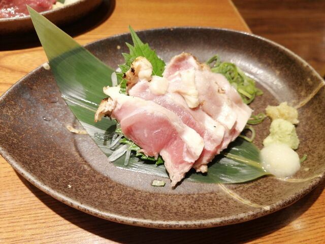 上州しゃもももたたき_龍馬 軍鶏農場 京都駅前店