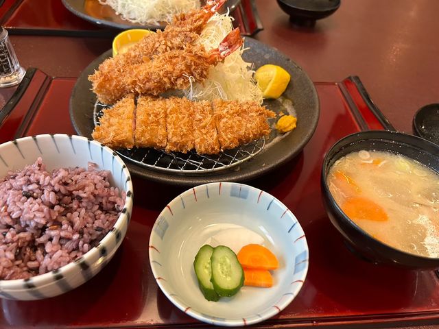 海老フライもお薦め!_かつ太郎 総本店市川店
