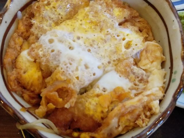 ミニカツ丼・650円_清見そば八幡支店
