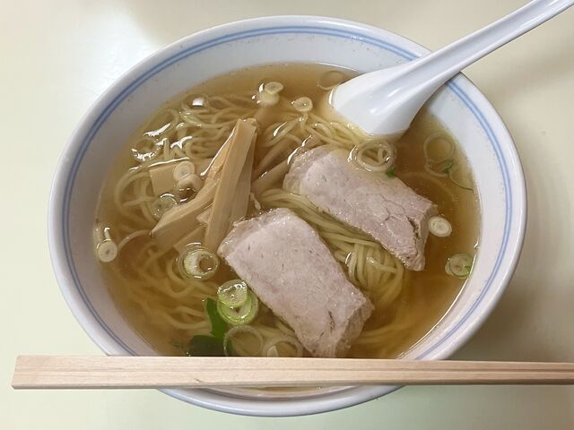 中華そば(650円)♪_来々軒