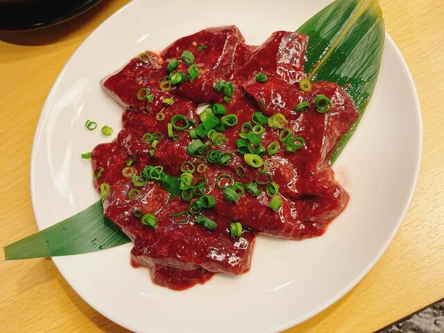 国産炙りレバー税込800_焼肉 宮 焼津店