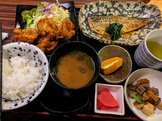 サバの味噌煮定食_醍醐
