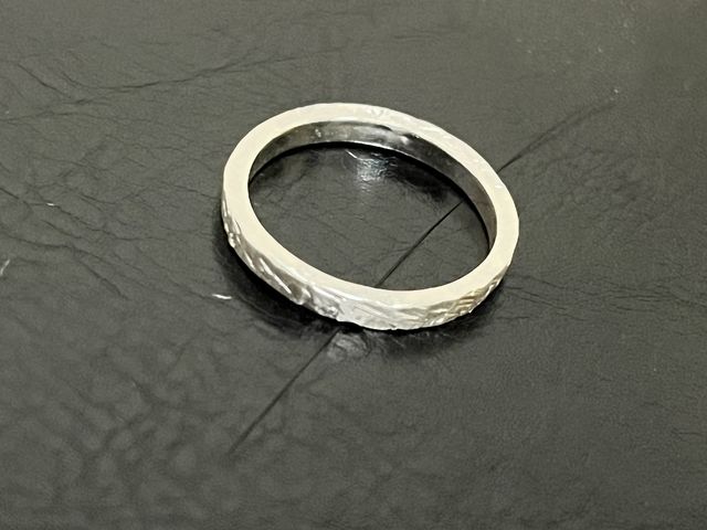 楽しすぎて写真撮り忘れたので自分のだけ_金澤指輪工房 野々市店