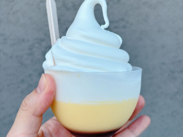ソフトクリーム_日本橋文明堂 浦和工場売店