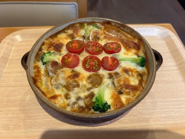 六文銭チーズ焼カレー(ソフト麺入)
メチャメチャ美味しいチーズ焼_甘味処雪屋Conco