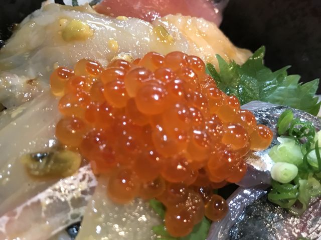 三崎浜丼 鮪と獲れたて地魚がのる丼1550円_いちごいちえ