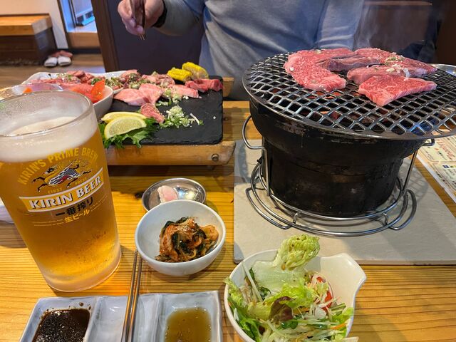 肉で父の日_アリラン峠東家