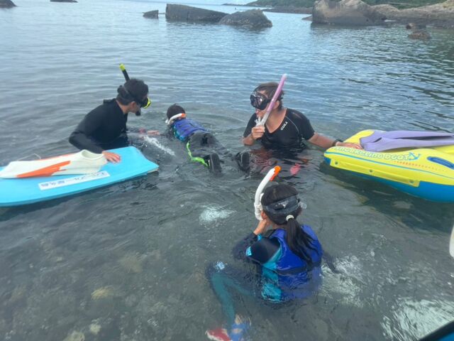 浮きがあるので泳げなくても大丈夫でした_エバーブルー屋久島