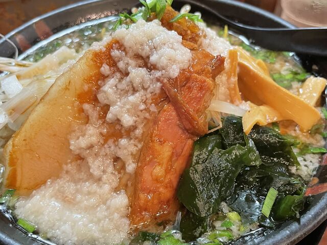 野菜少なめ_らぁめん 一撃