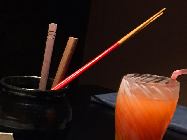 グラスもいい感じです_しゃぶ邸 慶 那覇店 YOROKOBI