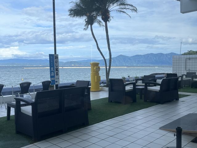 会場のエントランス_指宿海上ホテル