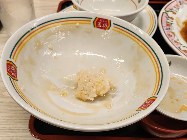冷凍ご飯の固まり_餃子の王将